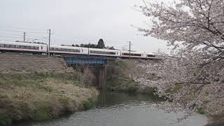 常磐線　E657系　18M　特急ひたち18号 品川 行　岩間～友部　通過　2019.04.14