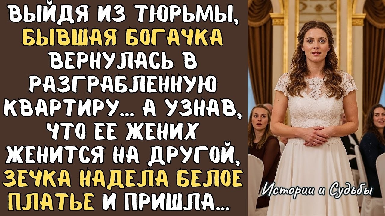 Выйдя из тюрьмы, ЗЕЧКА вернулась в разграбленную квартиру… А узнав, что ее жених женится на другой..