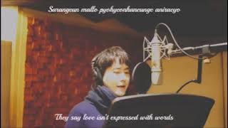 Kyuhyun Love beyond words special clip (eng sub)