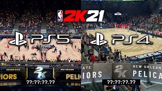 NBA 2K21 LOADING TIME COMPARISON - CURRENT GEN vs NEXT GEN (PS4 vs PS5)