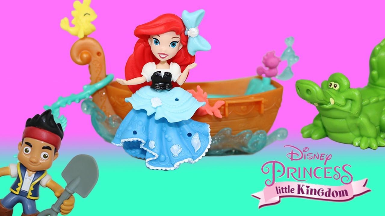 Disney Princess Little Kingdom Ariel's Floating Dreams & Help from Jake and the Never Land Pirates