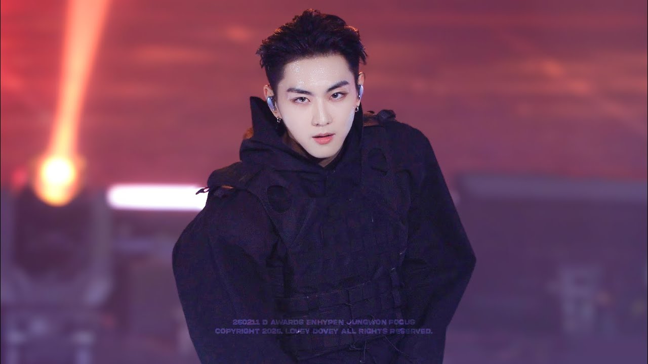 [4K] 260211 엔하이픈 정원 ‘Big Girls Don’t Cry & Knife’ 직캠 ENHYPEN JUNGWON FANCAM @ D AWARDS