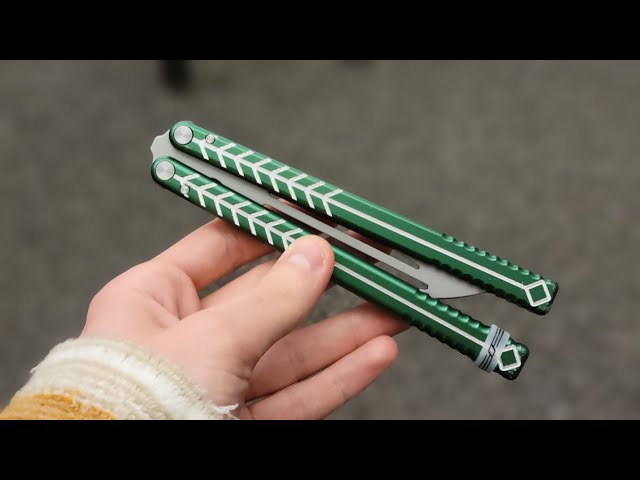 Nabalis Hydra Butterfly Knife Balisong Trainer Opener Version Best