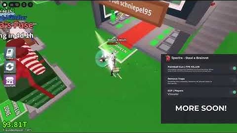 SPECTRA SCRIPT | NEW BEST PAINTBALL SCRIPT IN STEAL A BRAINROT 🔫 I NOT PATCHED!!