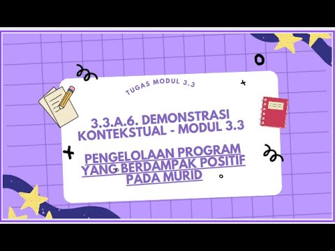 Demonstrasi Kontekstual Modul 3 3 - YouTube