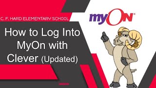 How to Log Into MyON