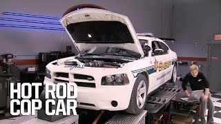 A Dodge Charger Police Cruiser Gets Performance Upgrades For Maximum Speed - Horsepower S13, E7