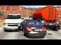 Traffic Car Crashes Compilation #19 - BeamNG.Drive