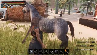 Conan Exiles - Saddle for Your Horse - How to Make a Saddle -