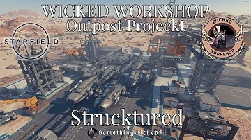 Starfield Mods Wicked Workshop Strucktured Crewstations, Mini-Cranes, Party Truck and more!