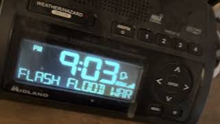 EAS Flash Flood Warning on NOAA Radio (1/8/2026) EAS #553