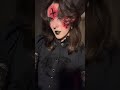 gory makeup dark academia halloween special effect makeup. sfx makeup victorian gothic alternative