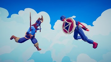 CAPTAIN AMERICA (MARVEL) VS UNITS IN TABS | Totally Accurate Battle Simulator