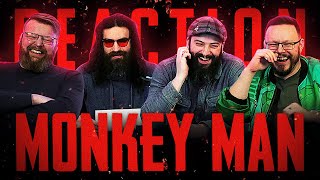 Monkey Man | Official Trailer REACTION!!