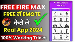 how to get emotes in free fire max | free fire mein emote kaise le 2024 | free fire emote apps 2024 screenshot 2