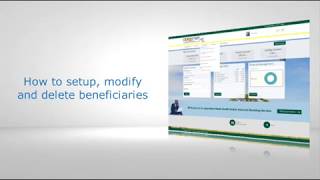 How to setup, modify and delete beneficiaries