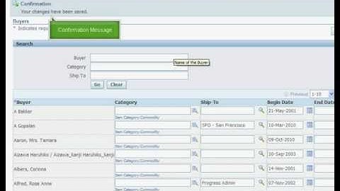 Define a Buyer in R12 Oracle Purchasing