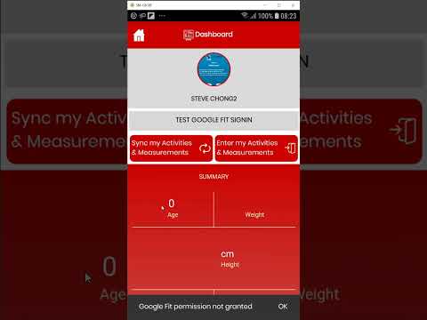Optimal Health Member App - Health Dashboard