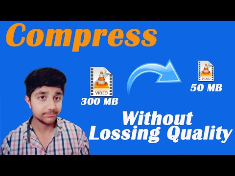 Compress Large Video without Losing Quality - Urdu / Hindi