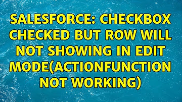 Salesforce: checkbox checked but row will not showing in Edit Mode(actionFunction not working)