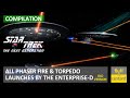 Compilation | Star Trek TNG - All phaser fire & torpedo launches by the Enterprise-D [OLD VERSION]