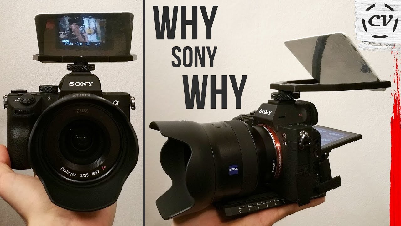 Sony A7iii Flip Out Screen Hack (Tilted 