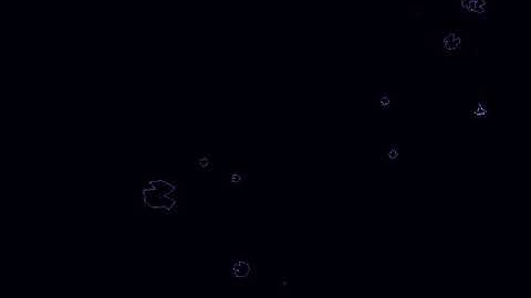 Asteroids Deluxe MonoGame DX Version Beta 2.1.0