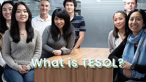 Tesol là viết tắt của từ gì năm 2024