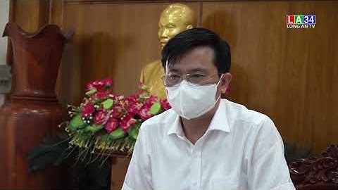 Phó Bí thư Thường trực Tỉnh ủy kiêm tra công tác chống dịch tại huyện Cần Giuộc I LONG AN TV