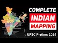 Complete indian mapping for upsc prelims 2024 part 1  upsc mapping national park prelims mapping