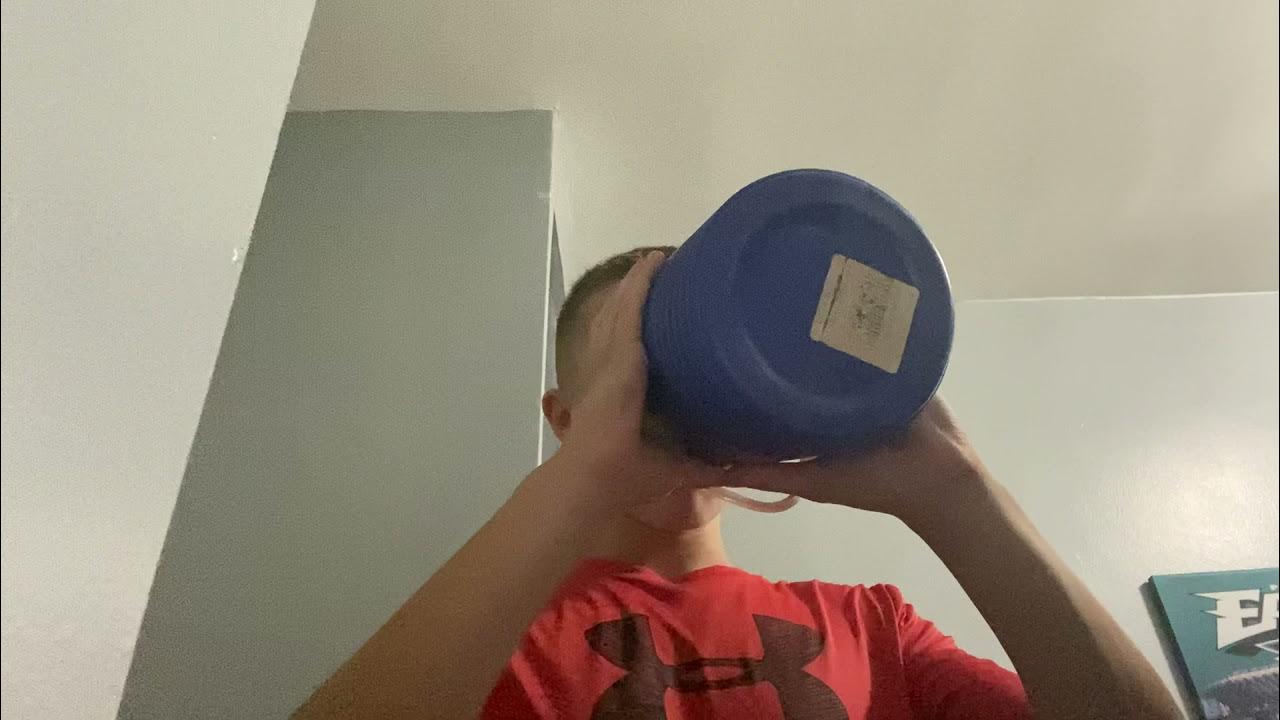 Chugging half gallon of water!! YouTube
