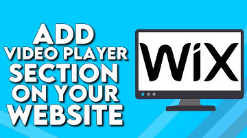 How To Add Video Player Section on Your Website Home Page on Wix