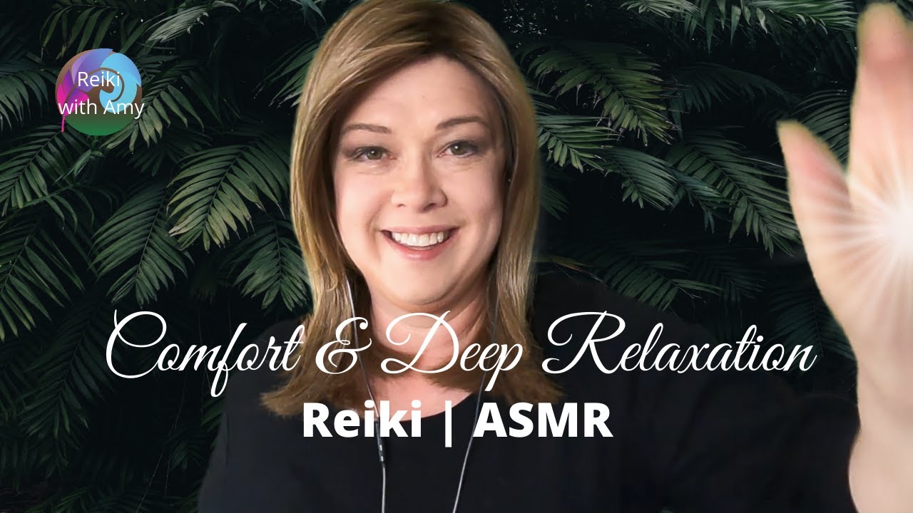 ASMR Reiki || Comfort and Deep Relaxation | Whispers | Plucking ...