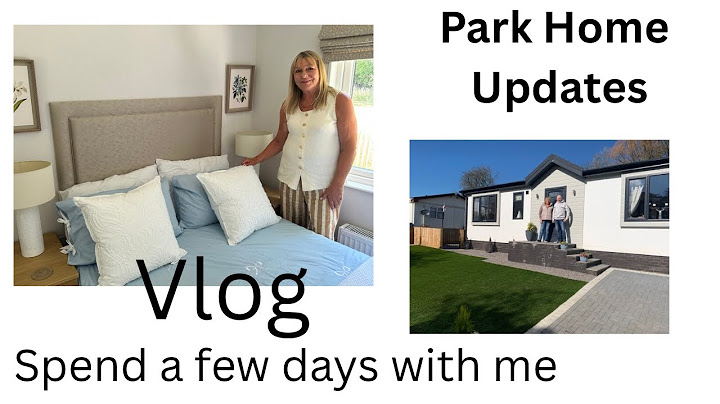 🏠Park Home and Garden updates 🌻Spend  a few days with me .. 4METU review 27” trunk with extras