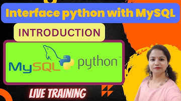 Python Connectivity with MySQL | Interface Python with MYSQL| CBSE Class 12 | COMPUTER SCIENCE