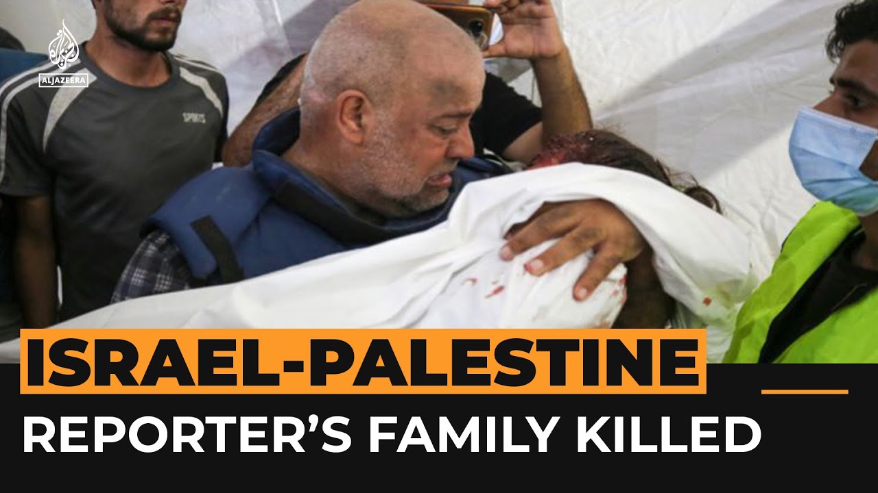غارة إسرائيلية في غزة تودي بحياة عائلة مراسل قناة الجزيرة | موجز أخبار الجزيرة