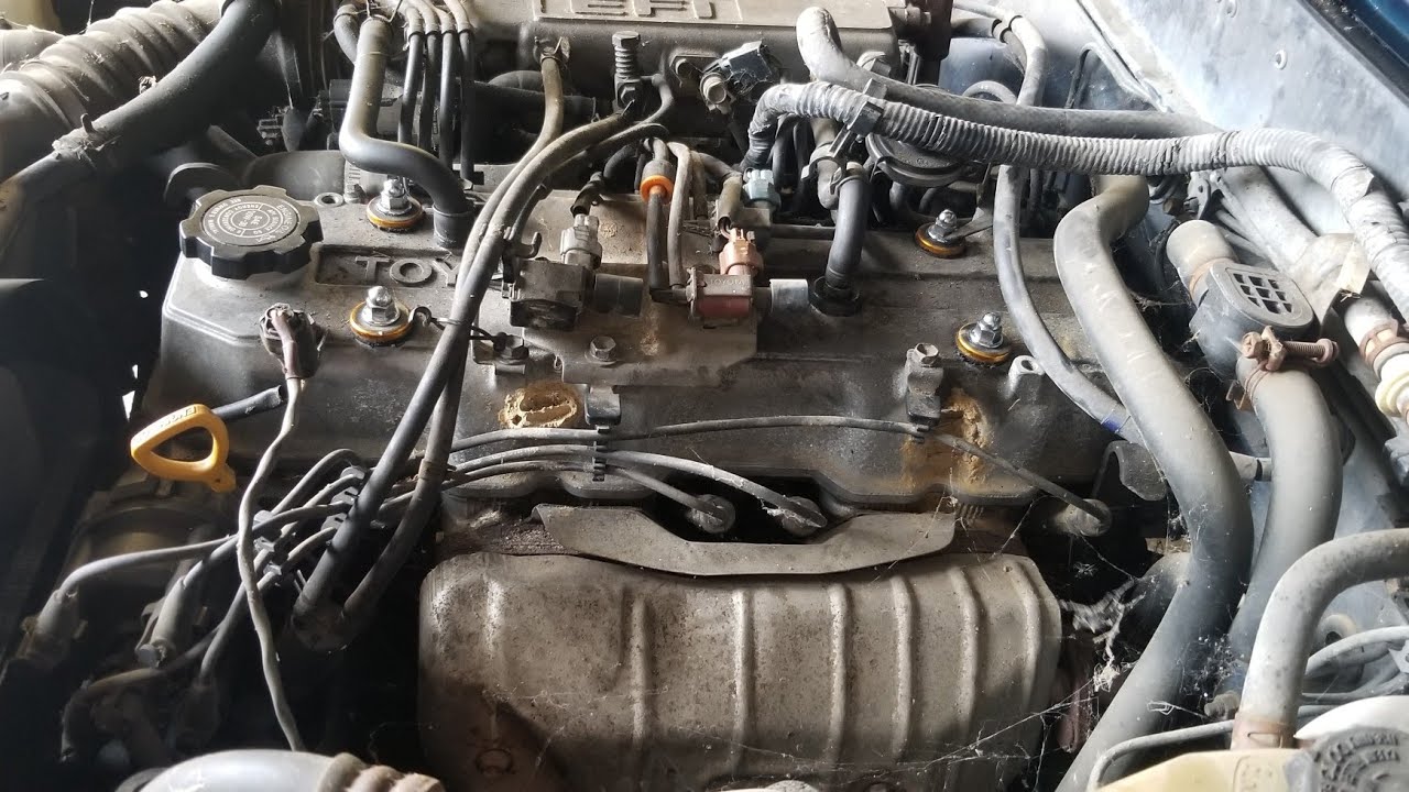 Removing the engine from our 93 pickup pt. 2 