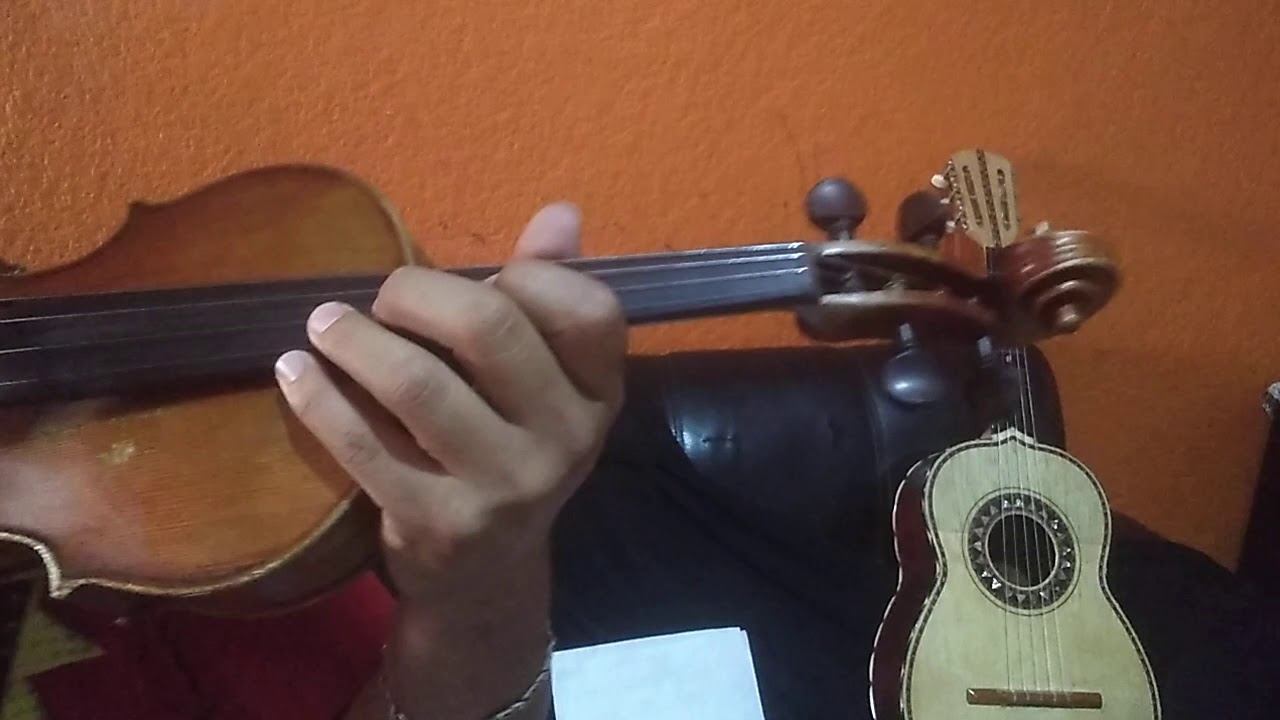 Tutorial de cucurrucucú paloma violín 1