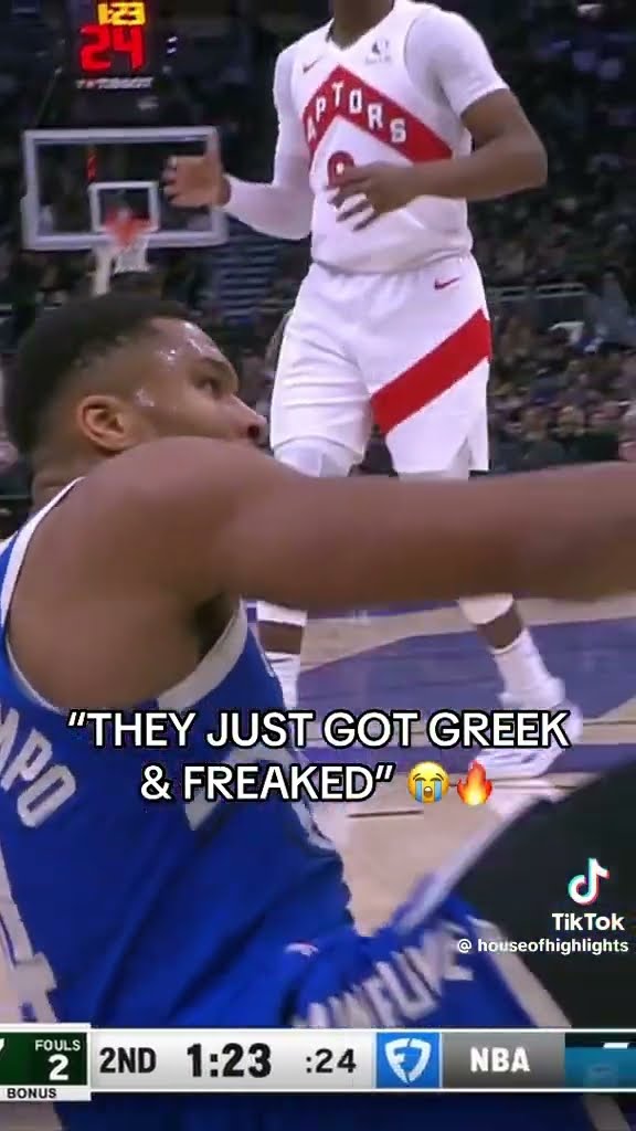 “THEY JUST GOT GREEK AND FREAKED” #hoodnews #greekfreak #giannis #NBA #poster #basketball #sports #i