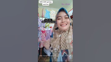 Detik detik Gempa  Cianjur saat Live TikTok