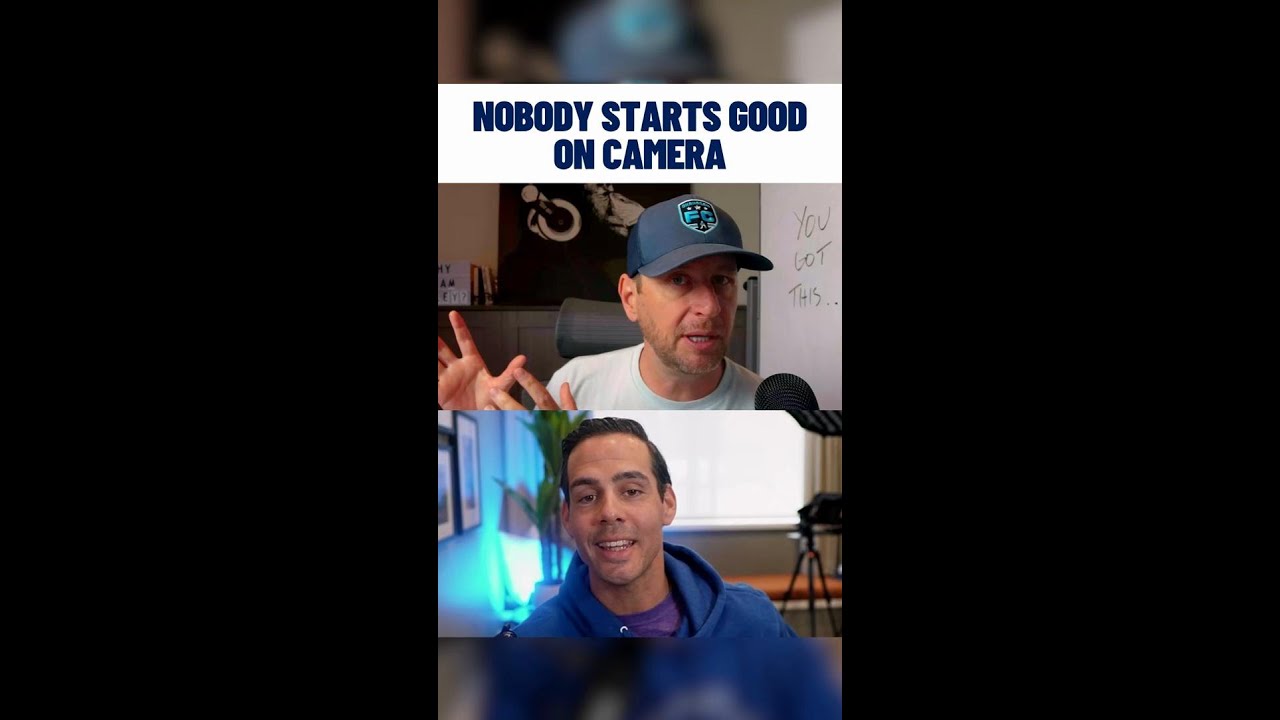 Nobody Starts Good On Camera