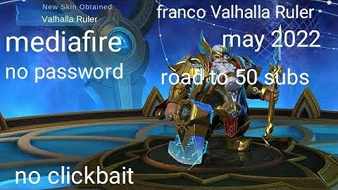 Franco Valhalla Ruler Script may 2022 meriafire direct link no password enjoy