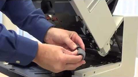 How to Replace the Tires for the Kodak i4000 and i5000 Series Scanners