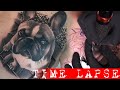 Dog portrait - Tattoo time lapse