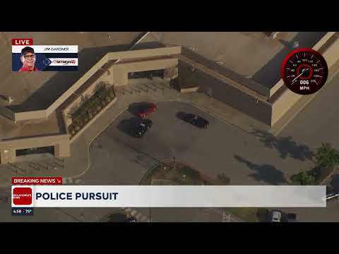 Police Chase In Oklahoma City