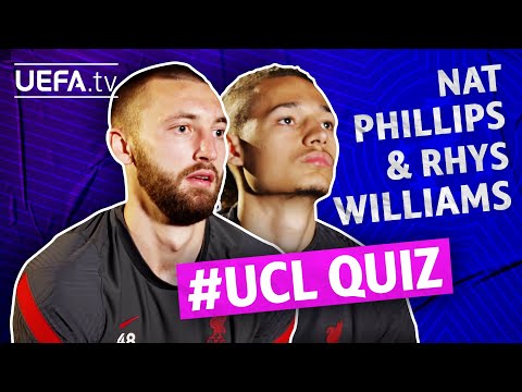 Champions Quiz: NAT PHILLIPS & RHYS WILLIAMS