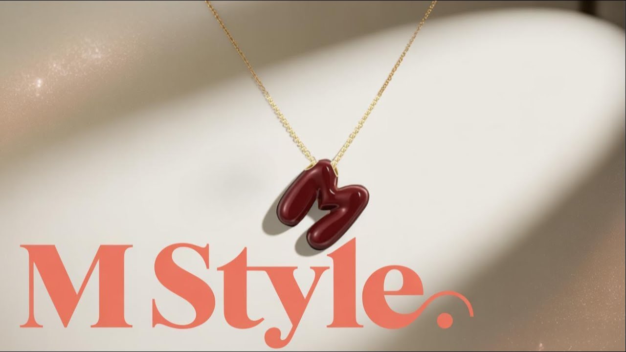 I Can't Believe This Bubble Letter Necklace Actually Works