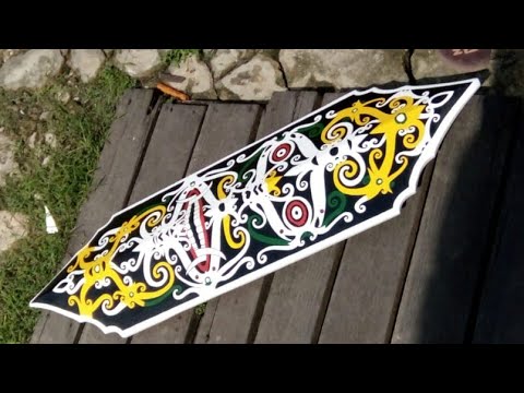 Unboxing Mantap Mandau Borneo Art Tv Mendarat Di Ketapang Kalbar Youtube