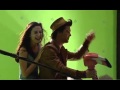 Alice behind the scenes andrewlee potts  caterina scorsone