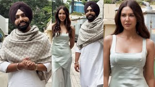 Star Power Punjabi Singer Ammy Virk & Sonam Bajwa at 'Kudi Haryane Val Di' Trailer Launch🔥😍💯💥